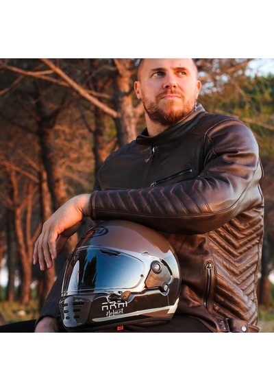 Araı Kask Concept-xe React Brown Renkli