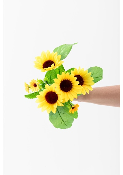 Yapay Ayçiçeği Demeti 30 Cm 7 Dal Çok Renkli