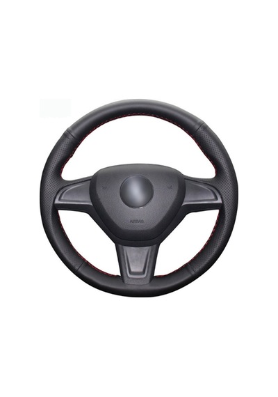 Skoda Rapid 2014 Araca Özel Deri Direksiyon Kılıfı