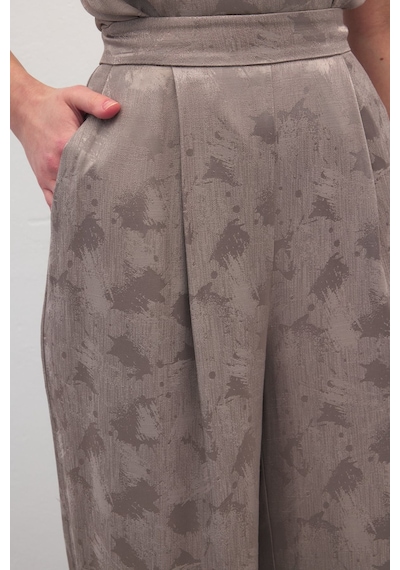 Sateen Camila Pantolon - Vizon-137189 Vizon