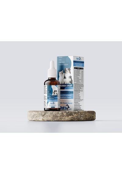 Vet's Health Derma Droptüy ve Cilt Gelişimini Damla 15 ML