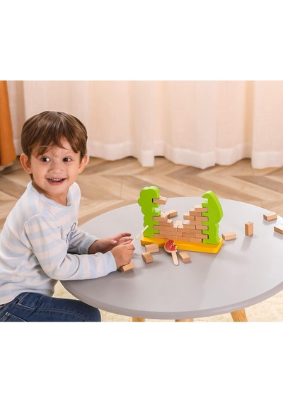 Duvar Sökme Aleti Denge Oyunu Ahşap