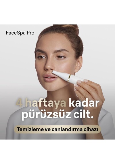 Braun Facespa Pro Yüz Epilatörü, + 3 Ekstra, 911