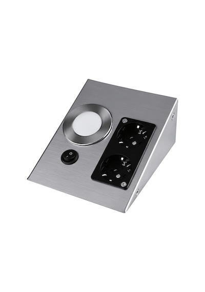 5w Çift Prizli Saten Tezgah Armatürü Cata Ct-5109b - 6400k Beyaz Diğer