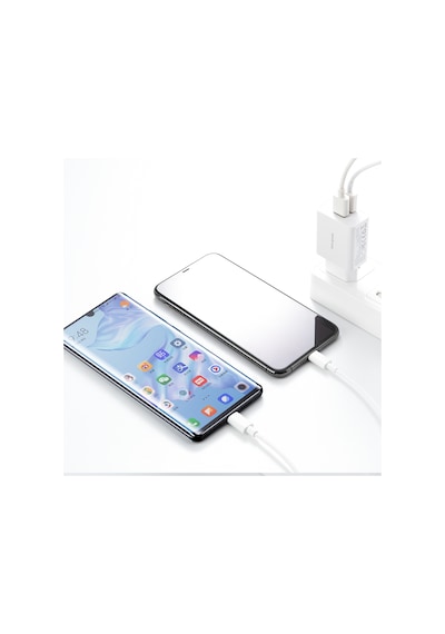Rock Space T29 Hızlı Şarj Adaptörü Çift USB Çıkışlı 2.4A Şarj Cihazı Beyaz