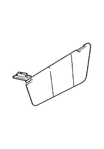 Opel Astra Güneşlik 1994-1999 90328372 754k4137 1.4, 1.6