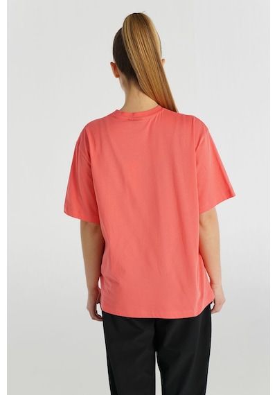 Hummel Patez Oversıze Kısa Kollu Tişört 912150-9952 Pembe