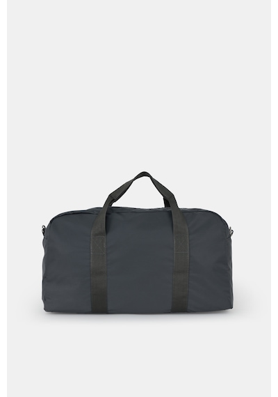İcone Bag Kadın & Erkek Spor Çantası, Paraşüt Kumaş Önü Cepli Unisex Spor Fitness Gym Çantası Antrasit