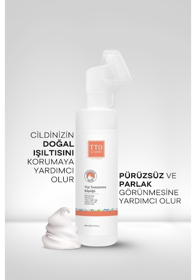 Tto Clinic Aplikatörlü Yüz Temizleme Köpüğü 200 ML