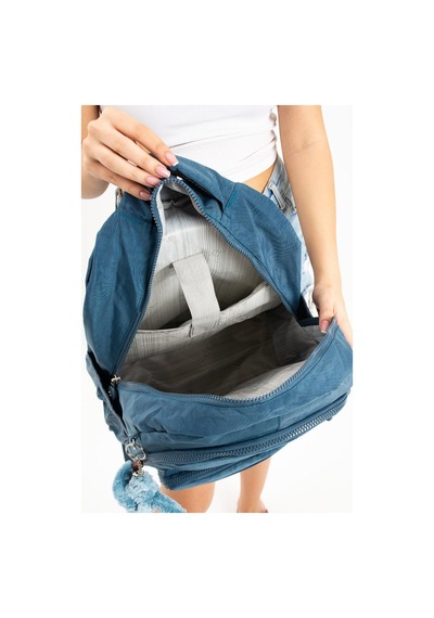 Baginn Kadın Sırt Çantası Laptop Bölmeli Çok Cepli Hafif Klinkır Kumaş 40 30 Cm 001