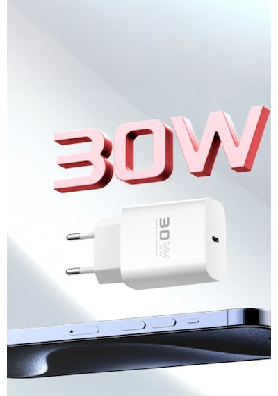 Ilkeshop Konfulon C87c 30w Type-c Çıkışlı Ekstra Dl51 1m Type-c To Type-c Kablolu Pd Şarj Cihazı - B
