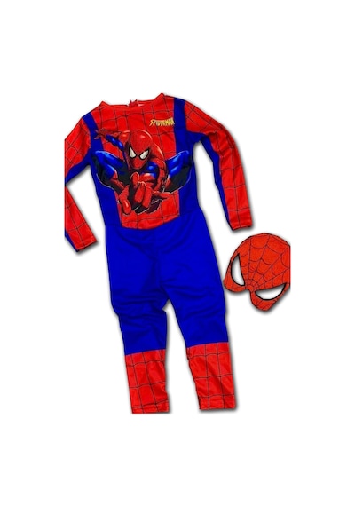 Örümcek Adam Kostümü & Maske Spıderman Kırmızı