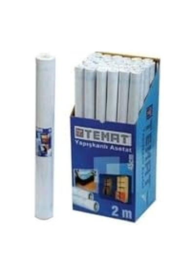 Temat Yapışkanlı Asetat 45 Cm X 10 M Şeffaf Genel