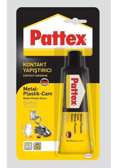 Pattex Kontakt Yapıştırıcı 50g - Metal, Plastik Ve Cam İçin Güçlü Yapışma