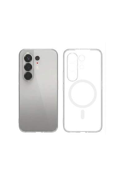Forzacase Tecno Camon 50 Pro İle Uyumlu Clearmag Serisi Magsafe Özellikli Kristal Şeffaf Sert Kılıf