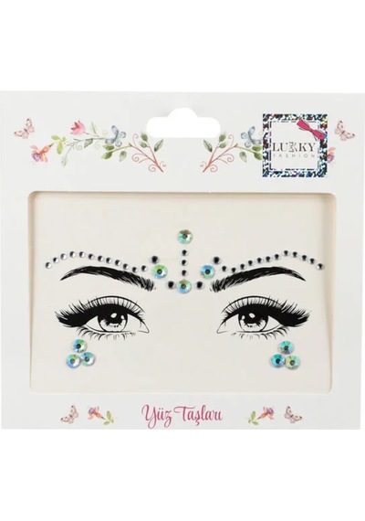 Lukky Unicorn Glow Yüz Taşı Şeffaf
