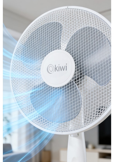 Kiwi Kfan-7417l Standlı Vantilatör 3 Kademe & Salınım & 70 Cm Stabil Taban