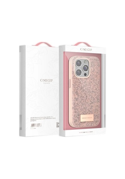 Magicool Onegif Apple iPhone Uyumlu 14 Bright Simli Kapak - Siyah