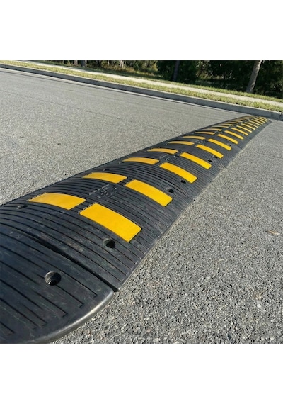 Kauçuk Hız Kesici, Yol Kasisi Eko 4 Bantlı - 3,5 Metre Set-3955