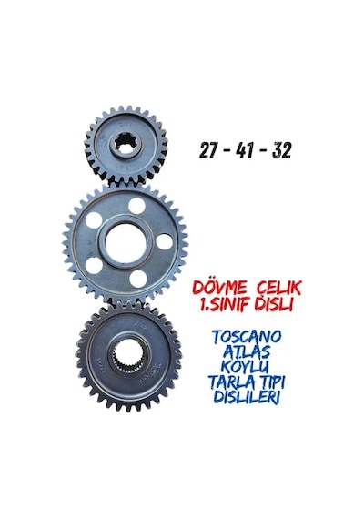 Falconi Tarla Tipi Rötovatör Şanzıman Dişlisi - 27 Diş