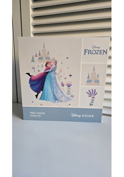 Disney Pike Takımı Ranforce Tek Kişilik Krem Frozen Love