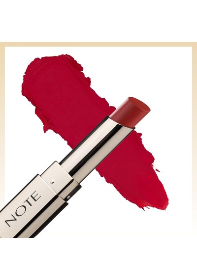 Cosmetics Iconic Matte Lipstick 112 Powerful Kalıcı Mat Ruj, Kırmızı Çok Renkli