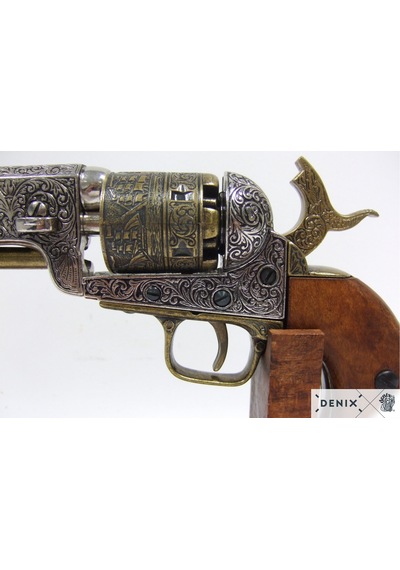 Denix American Revolver 1851 Usa Koleksiyon Obje 35cm
