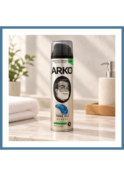 Bezos Teneke Tıraş Jeli 200 Ml Classic Btkfz