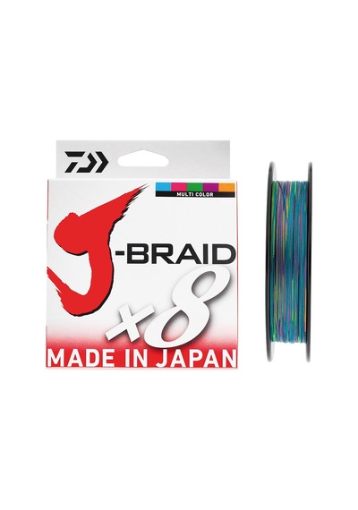 Daiwa J-braid 8b Multicolor 300m İp Misina Kalınlık Mm : 0,22mm