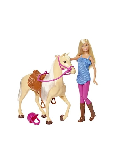 Barbie Ve Atı Temalı Oyun Seti, 3 Yaş Ve Üzeri