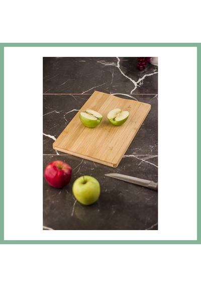 Bşkvirgo Bambu Kesme Tahtası Sunum Tahtası 20x30 Bsk2026 Çok Renkli