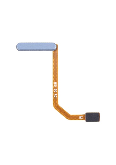Samsung Galaxy Uyumlu M15 Parmak İzi Okuyucu Flex Sm-m156b Mavi