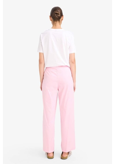 Defacto Regular Fit Uzun Poplin Pijama Altı F9835ax25aupn186 Pembe-pn186