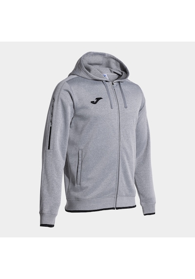 Gri Joma Erkek Günlük Sweatshirt Olımpiada Zip-up Hoodie 103707.251 Gri