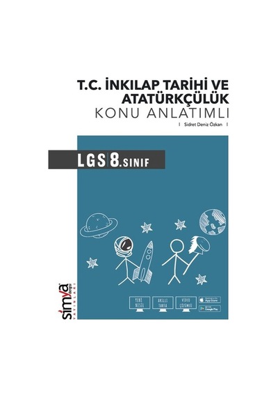 8. Sınıf T. C.  İnkılap Tarihi ve Atatürkçülük Konu Anlatımlı -  Simya Dergisi Yayınları