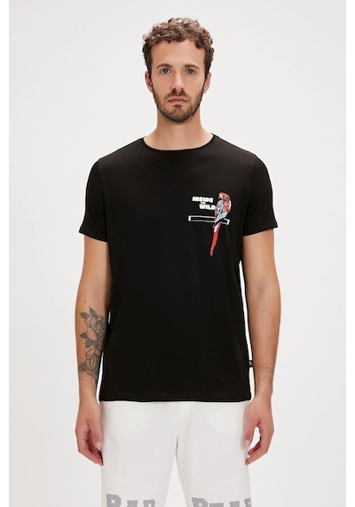 Bad Bear Macaw T-shırt Siyah Erkek Tshirt