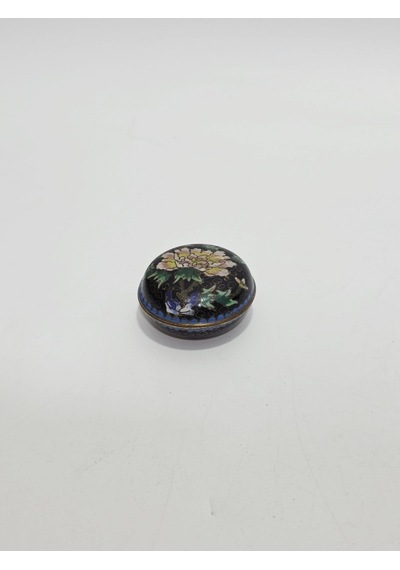 Antika Cloisonne Minyatür Kutu 5,5x3,0cm 071