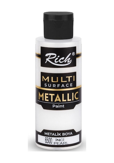 Rich Multi Surface Metalik Akrilik Boya 120 Cc. - Inci 6500