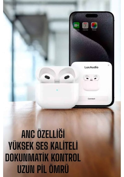 Yeni Nesil Bluetooth Kulaklık Anc Özelliği Yüksek Ses Kaliteli -