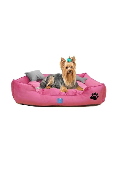 Ultrasoft Orta Irk Kedi Köpek Yatağı Yıkanabilir Yüksek Kaliteli Kumaş - 50 X 70 Cm - Fuşya