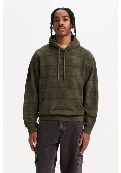 Levi's Relaxed Baby Tab Erkek Yeşil Sweatshirt A4233-0035-5090 Yeşil