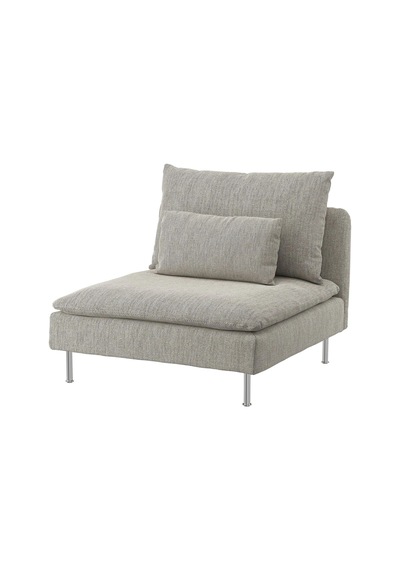 Ikea Bej Şık Kanepe - Tekli Koltuk