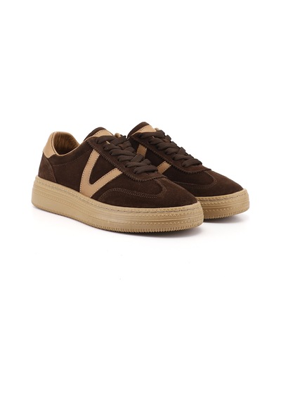 Gönderi(R) Gönderi R Kadın Kahve Süet Bağcıklı Hakiki Deri Sneaker Dyza85245736