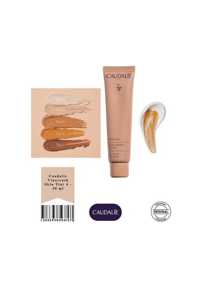 Doğal Türevli Cilt Tonunu Eşitlemeye Ve Düzeltmeye Yardımcı Vinocrush Skin 4 - 30 Ml