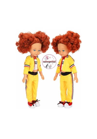 Büyük Boy Et Bebek 35cm Mina Sporcu Bebek Gerçekçi Aksesuarlı Model Bebek 35cm