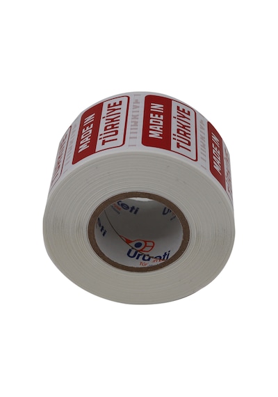 Made İn Türkiye Baskılı Kuşe Etiket 50mm X 30mm 1000 Adet