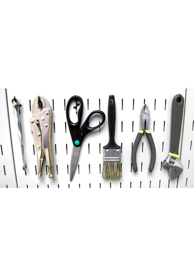 Kt-400-wrk B Yarıklı Alet Kartı İş İstasyonu Aksesuar Kiti Yalnızca Pegboard İçin, Siyah Belirtilmemiş