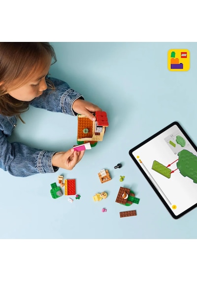 LEGO® Animal Crossing™ Goldie Şirin Evinde 77058 - 6 Yaş ve Üzeri Çocuklar için Yaratıcı Oyuncak Yapım Seti (149 Parça)