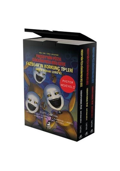 Fazbear'in Korkunç Tipleri Çizgi Roman Set / Scott Cawthon