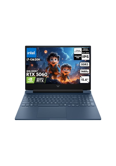 HP Victus 15-FA2038NT C39D5EAQB2 i7-13620H 64 GB 1 TB SSD 8 GB RTX5060 15.6" Dos Dizüstü Bilgisayar
